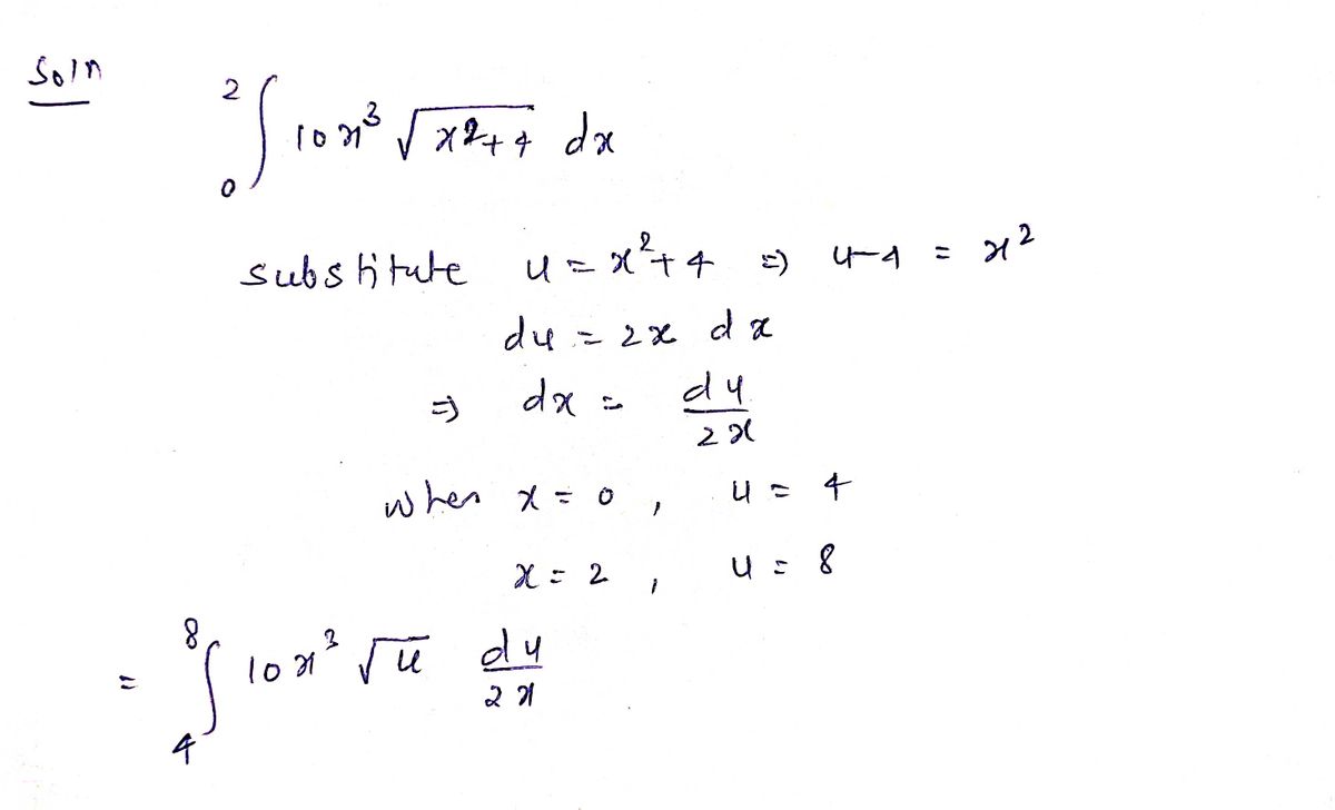 Calculus homework question answer, step 1, image 1